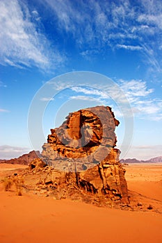 Wadi Rum Desert in Jordan