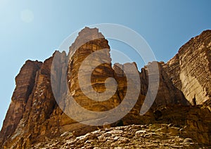 Wadi Rum desert Landscape