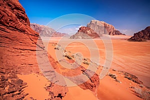 Wadi Rum, Jordan - Valley of the Moon desert landscape