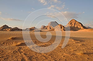Wadi Rum landscape photo