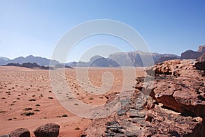 Wadi Rum Landscape