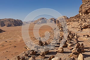 Wadi Rum Red Desert, Jordan, Middle East