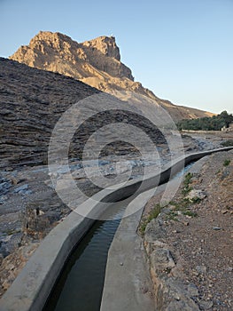 Wadi Sa'al falaj, Oman