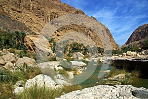 Wadi Tiwi, Oman photo