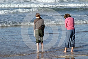 Wading photo