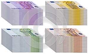 Wads of banknotes