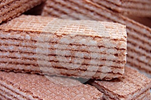 Wafer-cakes with cacao mass
