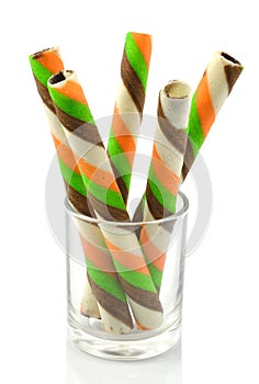 Wafer roll sticks