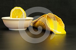 Wafer rolls with condensed milk on a white plate