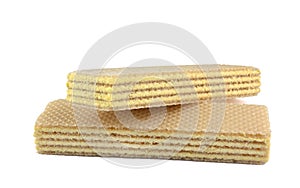 Wafers stick isolated on white background