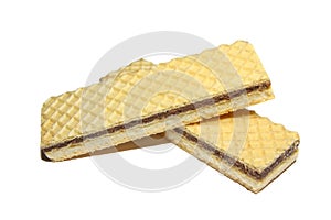 Wafers on white