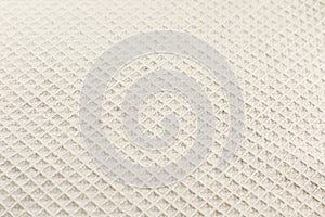 Waffle fabric background