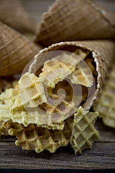 Waffles closeup,texture waffle
