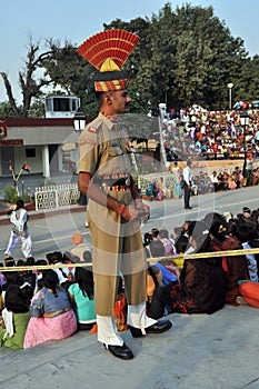 Wagah Border Guard