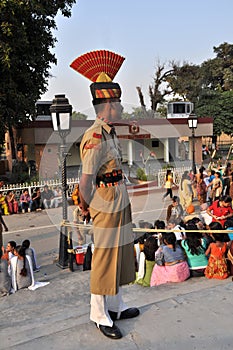 Wagah Border Guard