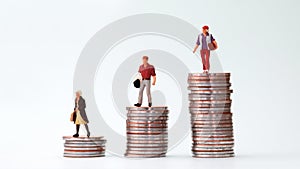 Wage differentials by job concept.