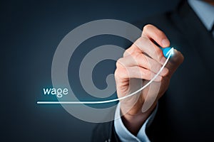 Wage increase photo