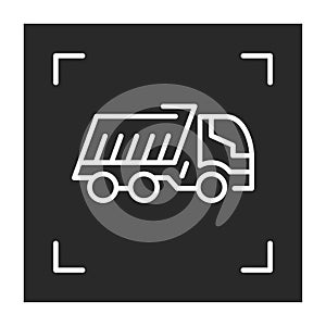 Wagon linear vector icon. Trendy line illustration railway carriage for website of transport company.