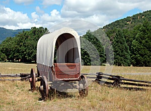 Wagon on the range