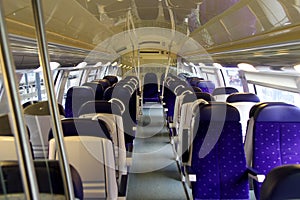 Wagon train interior