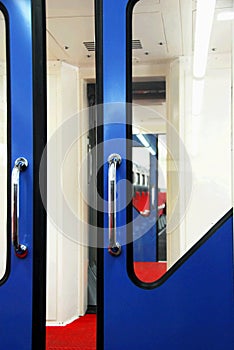 Wagon train interior details