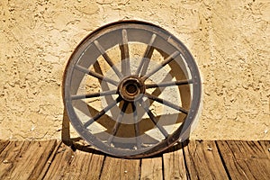 Wagon Wheel of the Old West