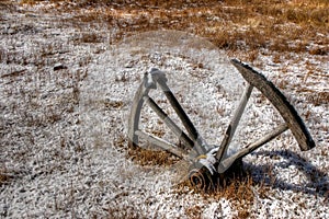 A Wagon Wheel from the Past