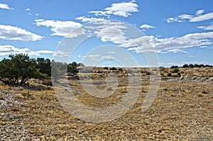 Wagon Wheel Swales from the Santa Fe Trail