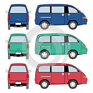 Wagoon car transportation vector image design for illustration photo