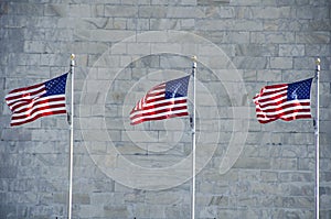 Wahington Monument at the base