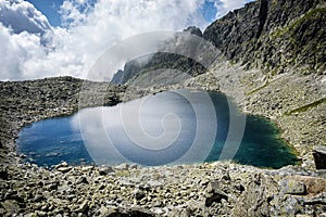 Wahlenbergove pleso, Furkotská dolina, Vysoké Tatry, Slovensko