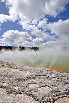 Wai-O-Tapu in Rotorua, New Zealand