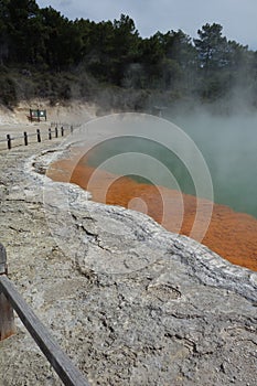 Wai-O-Tapu (Sacred Waters) Thermal wonderland, New Zealand