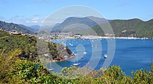 Waikawa Bay & Marina, Marlborough Sounds, New Zealand.