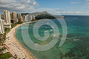 Waikiki Beach Coastline