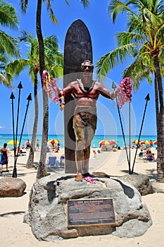 Waikiki Beach, Honolulu, Oahu, Hawaii