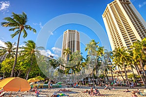 Waikiki beach Oahu