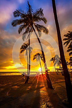 Waikiki sunset