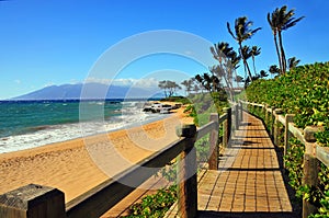 Wailea Beach Walkway, Maui, Hawaii