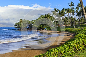 Wailea Makena Beach in Maui, Hawaii, USA