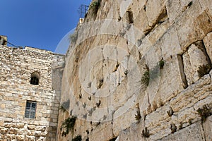 Wailing Wall in Old City Jerusalem, Israel