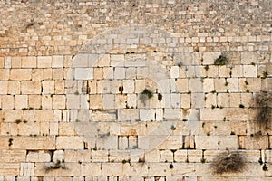 Wailing Wall (Western Wall) in Jerusalem texture