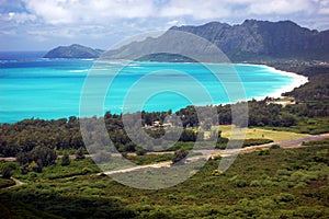 Waimanalo Bay, Oahu, Hawaii