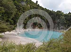 Waimangu Volcanic valley New Zealand Inferno Crater