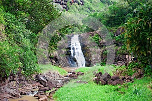 Waimea Falls, Oahu, Hawaii