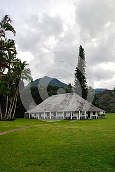 Waioli Huiia Mission Hall Hanalei Kauai, Church Building, landmark.