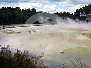 Waiotapu thermal wonderland New Zealand