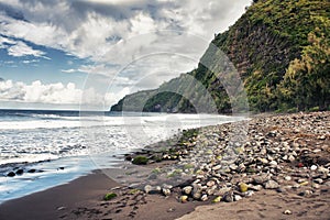 Waipio valley in Hawaii