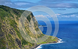 Waipio Valley view in Big island