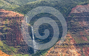 Waipoo Falls, Waimea Canyon Kauai, Hawaii